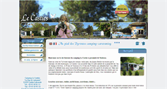 Desktop Screenshot of camping-lecasties.fr