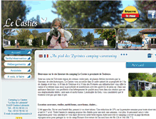 Tablet Screenshot of camping-lecasties.fr